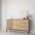 Μπουφές Leodrif pakoworld μελαμίνης oak-μαύρο 140x40x80εκ - ΜΠΟΥΦΕΔΕΣ-ΚΟΝΣΟΛΕΣ στο Milonadakis.gr