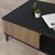 Τραπέζι σαλονιού Flipter pakoworld μελαμίνης oak-μαύρο 83x34x54εκ - ΤΡΑΠΕΖΑΚΙΑ ΣΑΛΟΝΙΟΥ στο Milonadakis.gr