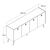 Μπουφές Jeslie pakoworld μελαμίνης oak-ανθρακί 180x40x79εκ - ΜΠΟΥΦΕΔΕΣ-ΚΟΝΣΟΛΕΣ στο Milonadakis.gr
