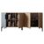 Μπουφές Tajesy pakoworld μελαμίνης ανθρακί-oak 180x40x78εκ - ΜΠΟΥΦΕΔΕΣ-ΚΟΝΣΟΛΕΣ στο Milonadakis.gr