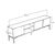 Έπιπλο τηλεόρασης Kowel pakoworld μελαμίνης λευκό-oak 180x34x51εκ - ΕΠΙΠΛΑ ΤΗΛΕΟΡΑΣΗΣ στο Milonadakis.gr