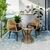 Πολυθρόνα Tanish pakoworld rattan φυσικό-πόδι μαύρο μέταλλο 58x58.5x87εκ - ΚΑΡΕΚΛΕΣ - ΠΟΛΥΘΡΟΝΕΣ στο Milonadakis.gr
