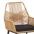 Πολυθρόνα Tanish pakoworld rattan φυσικό-πόδι μαύρο μέταλλο 58x58.5x87εκ - ΚΑΡΕΚΛΕΣ - ΠΟΛΥΘΡΟΝΕΣ στο Milonadakis.gr