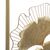 Διακοσμητικό τοίχου Flowerty pakoworld χρυσό μέταλλο 50x2x100εκ - ΔΙΑΚΟΣΜΗΤΙΚΑ ΤΟΙΧΟΥ στο Milonadakis.gr