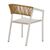 Πολυθρόνα κήπου Glisten pakoworld rattan μπεζ-λευκό 57x60x78εκ - ΚΑΡΕΚΛΕΣ - ΠΟΛΥΘΡΟΝΕΣ στο Milonadakis.gr