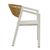 Πολυθρόνα κήπου Glisten pakoworld rattan μπεζ-λευκό 57x60x78εκ - ΚΑΡΕΚΛΕΣ - ΠΟΛΥΘΡΟΝΕΣ στο Milonadakis.gr