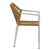 Πολυθρόνα κήπου Lush pakoworld rattan μπεζ-αλουμίνιο λευκό 56x59x80εκ - ΚΑΡΕΚΛΕΣ - ΠΟΛΥΘΡΟΝΕΣ στο Milonadakis.gr