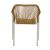 Πολυθρόνα κήπου Lush pakoworld rattan μπεζ-αλουμίνιο λευκό 56x59x80εκ - ΚΑΡΕΚΛΕΣ - ΠΟΛΥΘΡΟΝΕΣ στο Milonadakis.gr