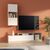 Σύνθετο σαλονιού Halmi pakoworld λευκό-oak μελαμίνης 180x39x190εκ - ΣΥΝΘΕΣΕΙΣ ΣΑΛΟΝΙΟΥ στο Milonadakis.gr