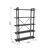 Βιβλιοθήκη Reson pakoworld oak-μαύρο μελαμίνης 120x34x180εκ - ΒΙΒΛΙΟΘΗΚΕΣ στο Milonadakis.gr