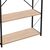 Βιβλιοθήκη Tikilmo pakoworld oak-μαύρο μελαμίνης 88x34x180εκ - ΒΙΒΛΙΟΘΗΚΕΣ στο Milonadakis.gr