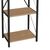 Βιβλιοθήκη Glase pakoworld oak-μαύρο μελαμίνης 40x30x150εκ - ΒΙΒΛΙΟΘΗΚΕΣ στο Milonadakis.gr