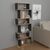 Βιβλιοθήκη Iolmi pakoworld ανθρακί-oak μελαμίνης 60x19.5x160εκ - ΒΙΒΛΙΟΘΗΚΕΣ στο Milonadakis.gr