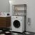 Έπιπλο πλυντηρίου Bothy pakoworld oak-μαύρο μελαμίνης 70x21x150εκ - ΟΡΓΑΝΩΣΗ ΣΠΙΤΙΟΥ στο Milonadakis.gr