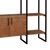 Έπιπλο εισόδου Thoj pakoworld oak μελαμίνης 120x34x180εκ - ΕΠΙΠΛΑ ΕΙΣΟΔΟΥ στο Milonadakis.gr