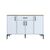 Μπουφές Ubron pakoworld λευκό-καρυδί μελαμίνης 120x40x78.6εκ - ΜΠΟΥΦΕΔΕΣ-ΚΟΝΣΟΛΕΣ στο Milonadakis.gr
