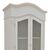 Βιτρίνα Pazlen Inart mdf σε λευκή αντικέ απόχρωση 74.5x39x190εκ - ΒΙΤΡΙΝΕΣ στο Milonadakis.gr