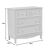 Συρταριέρα Pazlen Inart mdf σε λευκή αντικέ απόχρωση 80x40x80εκ - ΣΥΡΤΑΡΙΕΡΕΣ - ΤΟΥΑΛΕΤΕΣ στο Milonadakis.gr