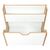Ραφιέρα Crane pakoworld φυσικό-λευκό mdf 57x34x55εκ - ΟΡΓΑΝΩΣΗ ΣΠΙΤΙΟΥ στο Milonadakis.gr