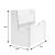 Ραφιέρα Crane pakoworld λευκό mdf 57x34x55εκ - ΟΡΓΑΝΩΣΗ ΣΠΙΤΙΟΥ στο Milonadakis.gr