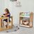 Ραφιέρα Seagull pakoworld φυσικό-λευκό mdf 57x34x70εκ - ΟΡΓΑΝΩΣΗ ΣΠΙΤΙΟΥ στο Milonadakis.gr