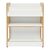 Ραφιέρα Seagull pakoworld φυσικό-λευκό mdf 57x34x70εκ - ΟΡΓΑΝΩΣΗ ΣΠΙΤΙΟΥ στο Milonadakis.gr