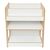 Ραφιέρα Seagull pakoworld φυσικό-λευκό mdf 57x34x70εκ - ΟΡΓΑΝΩΣΗ ΣΠΙΤΙΟΥ στο Milonadakis.gr