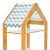 Ραφιέρα Montessori Zoilen I pakoworld λευκό-φυσικό-μπλε mdf 50x30x100εκ - ΟΡΓΑΝΩΣΗ ΣΠΙΤΙΟΥ στο Milonadakis.gr