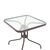 Tραπεζαρία Obbi-Watson pakoworld σετ 5τεμ καφέ μέταλλο-pe rattan 80x80x70εκ - ΣΕΤ ΤΡΑΠΕΖΑΡΙΕΣ στο Milonadakis.gr