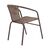 Tραπεζαρία Obbi-Watson pakoworld σετ 5τεμ καφέ μέταλλο-pe rattan 80x80x70εκ - ΣΕΤ ΤΡΑΠΕΖΑΡΙΕΣ στο Milonadakis.gr
