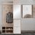 Έπιπλο εισόδου Louisen pakoworld oak-λευκό μελαμίνης 125x40x217.5εκ - ΕΠΙΠΛΑ ΕΙΣΟΔΟΥ στο Milonadakis.gr