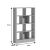Βιβλιοθήκη Dividre pakoworld sonoma oak μελαμίνης 120x30x181εκ - ΒΙΒΛΙΟΘΗΚΕΣ στο Milonadakis.gr