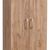 Ντουλάπα Jonar pakoworld δίφυλλη oak μελαμίνης 60x42x180εκ - ΝΤΟΥΛΑΠΕΣ στο Milonadakis.gr