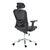 Καρέκλα γραφείου εργασίας Mergi pakoworld μαύρο mesh 62x63x120εκ - ΚΑΡΕΚΛΕΣ ΓΡΑΦΕΙΟΥ στο Milonadakis.gr