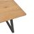 Τραπέζι Winor pakoworld φυσικό mdf-πόδι μαύρο μεταλλικό 140x80x75εκ - ΤΡΑΠΕΖΙΑ ΚΟΥΖΙΝΑΣ στο Milonadakis.gr