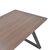 Τραπέζι Winor pakoworld καρυδί mdf-πόδι μαύρο μεταλλικό 160x90x75εκ - ΤΡΑΠΕΖΙΑ ΚΟΥΖΙΝΑΣ στο Milonadakis.gr