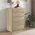 Συρταριέρα Kuanger pakoworld mdf σε φυσική απόχρωση 80x40x109εκ - ΣΥΡΤΑΡΙΕΡΕΣ - ΤΟΥΑΛΕΤΕΣ στο Milonadakis.gr