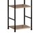 Βιβλιοθήκη Azuel pakoworld φυσικό-μαύρο μέταλλο 29x23.5x144εκ - ΒΙΒΛΙΟΘΗΚΕΣ στο Milonadakis.gr