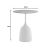 Βοηθητικό τραπέζι Kousien Inart λευκό sintered stone Φ50x60εκ - ΒΟΗΘΗΤΙΚΑ ΤΡΑΠΕΖΑΚΙΑ στο Milonadakis.gr