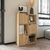 Βιβλιοθήκη Bookel pakoworld μελαμίνης σε oak απόχρωση 59.5x27.5x89εκ - ΒΙΒΛΙΟΘΗΚΕΣ στο Milonadakis.gr