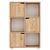 Βιβλιοθήκη Bookel pakoworld μελαμίνης σε oak απόχρωση 59.5x27.5x89εκ - ΒΙΒΛΙΟΘΗΚΕΣ στο Milonadakis.gr