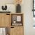 Βιβλιοθήκη Bookel pakoworld μελαμίνης σε oak απόχρωση 59.5x27.5x89εκ - ΒΙΒΛΙΟΘΗΚΕΣ στο Milonadakis.gr