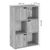 Βιβλιοθήκη Bookel pakoworld μελαμίνης σε oak απόχρωση 59.5x27.5x89εκ - ΒΙΒΛΙΟΘΗΚΕΣ στο Milonadakis.gr