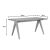 Τραπέζι Winslow pakoworld ξύλο rubberwood σε ανοιχτό καρυδί χρώμα 180x85x75εκ - ΤΡΑΠΕΖΙΑ ΚΟΥΖΙΝΑΣ στο Milonadakis.gr