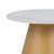 Βοηθητικό τραπέζι Soleire Inart λευκό μαρμάρου sintered stone Φ70x40εκ - ΒΟΗΘΗΤΙΚΑ ΤΡΑΠΕΖΑΚΙΑ στο Milonadakis.gr