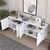 Μπουφές Salonde pakoworld λευκό μελαμίνης-λευκό pp πόδι 180x40x82.6εκ - ΜΠΟΥΦΕΔΕΣ-ΚΟΝΣΟΛΕΣ στο Milonadakis.gr