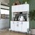 Mπουφές με ράφι Cordie pakoworld λευκό μελαμίνης 120x40x184.2εκ - ΜΠΟΥΦΕΔΕΣ-ΚΟΝΣΟΛΕΣ στο Milonadakis.gr