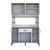Mπουφές με ράφι Cordie pakoworld λευκό μελαμίνης 120x40x184.2εκ - ΜΠΟΥΦΕΔΕΣ-ΚΟΝΣΟΛΕΣ στο Milonadakis.gr