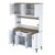 Mπουφές με ράφι Cordie pakoworld λευκό μελαμίνης 120x40x184.2εκ - ΜΠΟΥΦΕΔΕΣ-ΚΟΝΣΟΛΕΣ στο Milonadakis.gr
