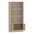 Βιβλιοθήκη Burcy pakoworld oak 80x40x177εκ - ΒΙΒΛΙΟΘΗΚΕΣ στο Milonadakis.gr